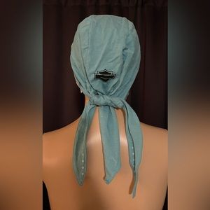 Harley-Davidson Do Rag. Teal. Soft. Never worn.
